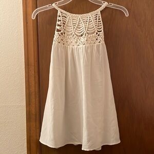 Joie 100% silk ivory/cream halter camisole/tank Size S